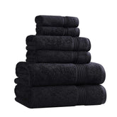 Heritage Egyptian Cotton Plush Heavyweight 6 Piece Towel Set